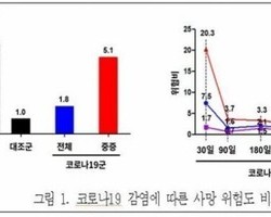 중증 코로나 겪은 COPD 환자, 사망위험 5배 치솟아