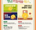 문화체육관광부, '청년 문화예술패스' 지원 확대